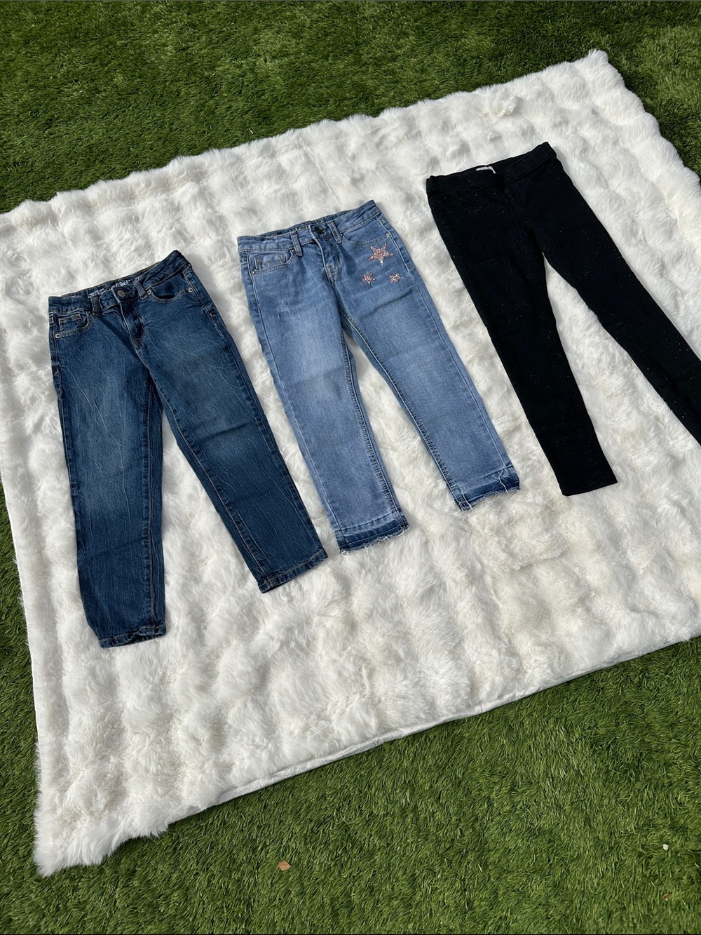 Girls pants size 8 jeans leggings